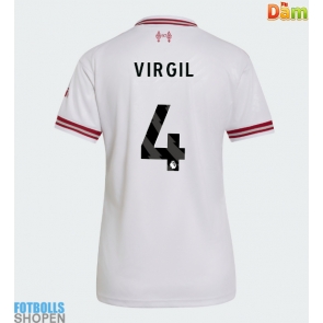 Billiga Liverpool Virgil van Dijk #4 Bortatröja Dam 2026-27 Kortärmad